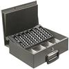 Alco-Albert 853 Euro denaro trasporto Laser con estraibile per monete, 355 x 275 x 102 mm, colore: antracite