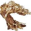 Amtra Legno Oriental Wind 3 taglia S, decorazione in legno per acquario fatto a mano, tronco naturale ornamentale, accessorio arredo decorativo, 24x11x17 cm