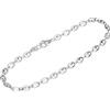 NKlaus Bracciale in argento 925 23cm catena chicco di caffè Bracciale da uomo 12406
