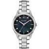 Bulova Orologio Bulova Sutton 96P198 madreperla nera e diamanti