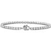 Ti Sento Milano Bracciale Ti Sento Milano tennis griffe zirconi 2.5mm 2995ZI