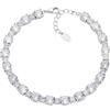 Amen Bracciale Amen tennis rodiato bianco con zirconi tondi bianchi BT2T0BBBZ16