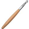 Coopay Uncinetto grande in legno di faggio, 12,0 mm, in metallo, impugnatura morbida, grande uncinetto ergonomico per filato spesso, uncinetto leggero per mani artitiche, uncinetto caldo a mano