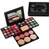 Pure Vie Set di Trucchi Completo, Professional Kit Trucchi Make Up Completo Palette Regalo Trousse Trucco Donna Ragazza, All in One Valigetta Trucchi Lucidalabbra Ombretti Highlighter Blush