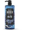 Barber Marmara Gel da Barba No. 76 per Uomini Trasparente Senza Schiuma con Pompa Qualità Professionale Turca per Contorni Barba, Linea del Collo & Rasatura 500ml