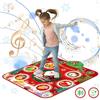 LEAPRCSTORE Tappetino da Ballo per Bambini, Tappeto da Ballo Giocattolo con 6 Luci LED, Bluetooth, Batteria Ricaricabile, Regali di Natale Tappetino Musicale per Bambina 4 5 6 7 8 9 10+ Anni