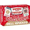 KANGUR Gioco Educativo Quiz su Avvento Natale Gioco di Carte per Famiglie Giochi Educativi per Bambini e Adulti | Bambini contro Genitori Calendario dell'Avvento | 48 Carte | 144 Domande | 7+