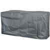 Happy People per Cellulare Wehncke Cover per Panca da Giardino, Grigio