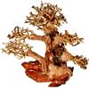 Amtra Legno Oriental Wind 4 taglia S, decorazione in legno per acquario fatto a mano, tronco naturale ornamentale, accessorio arredo decorativo, 24x11x17 cm