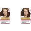 L'Oréal Paris L'Oreal Tintura per Capelli, Excellence Creme, 200 gr, 4.54 Castaño Caoba Cobrizo (Confezione da 2)