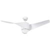 M LEDME Lampadario Ventilatore da soffitto Fanton bianco 18W illuminazione Led regolabile con telecomando M LEDME