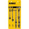 DEWALT Set di punte per trapano per muratura, a percussione, 4 pezzi (DW5204)