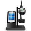 Yealink WH66 Dual UC Auricolare Wireless A Padiglione Ufficio USB tipo A Bluetooth Base di ricarica Nero