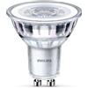 Philips by Signify Philips Faretto LED GU10 50W equivalente Bianco caldo 2700K 36° Risparmio energetico