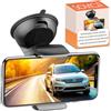 Sovica Porta cellulare auto cruscotto ventosa parabrezza Rotazione a 360º posizionamento orizzontale e verticale regolazione universale compatibile con smartphone fino a 7,6 installazione semplice