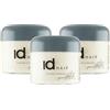 Id HAIR - Extreme Titanium - Cera professionale per capelli da uomo - Tenuta estrema e lucentezza media per capelli corti - Senza parabeni, 100ml (confezione da 3)