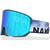 NAKED Optics The NOVA Occhiali da Sci per Uomo, Occhiali da Sci per Donna, Occhiali da Snowboard (NOVA Moonlight, + lente per maltempo inclusa)