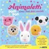 Abracadabra Animaletti pompon. Ediz. illustrata. Con feltrini. Con 4 gomitoli di lana. Con mini pompon. Con perline
