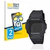 brotect Pellicola Protettiva per Casio G-Shock GW-M5610-1ER Protezione Schermo (2 Pezzi) [Trasparente, Anti-Impronte]