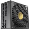 Sharkoon P30 Gold 1000 Watt - Alimentatore per PC di alta qualità ed efficienza con certificato 80 PLUS Gold, completamente modulare, 1000W, compatibile con i socket Intel e AMD