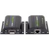Techly 020355 Extender HDMI Full HD 3D IR su Cavo Cat.5E/6/6A/7 60m Autoregolato Nero