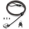 Kensington Lucchetto con chiave ClickSafe 2.0 3-in-1 - Adatto a tutti i dispositivi con slot T-Bar standard, nano o Wedge (K68102EU)