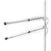 Nedis - Antenna - 5G / 4G / 3G - All'aperto - 698-3800 MHz - Guadagno: 15 dB - Cavo SMA - Collegamento Semplice - Amplificatore Antenna TV - Antenna TV Esterno - 0.30 m - Argento
