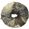 Croci BBQ Donut - Snack premio masticativo per cani in Pelle Bovina e Pesce, dental stick per la pulizia dei denti, 9 cm
