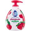FRESH & CLEAN - sapone liquido gel di frutta fragola e ciliegia 300 ml