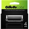 GILLETTE LABS LAME RICARICA X4
