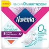 Nuvenia Assorbente Pure Sensitive Ultra Con Ali Confezione Da 12 Pezzi