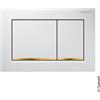 Geberit Omega20 placca di azionamento Square, 115080KK1, Square Omega20 [Placche di Scarico > Placche di Scarico per WC]