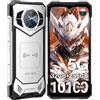 DOOGEE S200 Rugged Smartphone 5G, 32GB+256GB, 10100mAh Telefono Indistruttibile, 6.72"FHD 120 Hz Cellulare Indistruttibile Android 14, 100 MP,1.32 Rear Schermo,Fingerprint/Face ID/NFC/WiFi6/IP68/GPS
