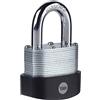 Yale Lucchetto in acciaio laminato di alta sicurezza Y125B/60/133/1 corpo 60mm, arco in acciao indurito, 3 chiavi