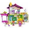 Pinypon Scuola, diverse aule e accessori, con 3 personaggi inclusi, multicolore, Famosa 700014102