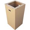 Weboxes Cestone per Rifiuti 40 x 40 x 80cm (LxPxH) Confezione da 10 pezzi