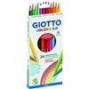 Giotto 276700 - Confezione di 24 matite, Multicolore