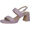 CAPRICE Donna 9-28315-42, Sandali con Tacco, Merlot Croco, 37 EU