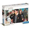 Clementoni Puzzle Harry Potter - 1000 Pezzi - Puzzle Adulti, Poster Incluso, Puzzle Film Famosi, Divertimento Per Adulti, Made In Italy, 39862