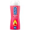 Durex - Massage 2 In 1 Gel Massaggio Corpo E Lubrificante Con Guaranà Confezione 200 Ml