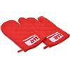 Presine rosse con logo Accademia Mugnano 2pz