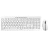 CHERRY Stream Desktop Recharge tastiera Mouse incluso RF Wireless QWERTY Inglese
