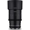 Samyang MF 135mm T2,2 VDSLR MK2 Canon EF Videocitofono Full formato teleobiettivo focale fisso per fotocamera Canon EF EF-S messa a fuoco manuale, per EOS 5D Mark IV, 6D Mark II, 90D, 77D, Nero(23156)