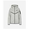 Nike Tech Fleece W - Felpa - Donna - Grigio