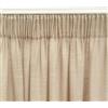Alexandra House Living Rustik - Tenda naturale in lino, 200 x 270 x 1 cm, traslucida