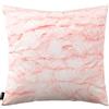 Albani Federa con Chiusura Lampo Indra, Rosa-Bianco, ca. 50 x 50 cm