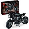 LEGO Technic THE BATMAN - BATCYCLE, Moto Giocattolo da Collezione, Modellino in Scala della Motocicletta del Supereroe del Film del 2022, Giochi per Bambini e Bambine da 9 Anni, Idee Regalo 42155