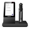 Yealink WH67 Teams Auricolare Wireless A clip, A Padiglione, Passanuca Ufficio Bluetooth Base di ricarica Nero