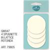 Spugnette In Lattice Rotonde 4 Pezzi Gm047