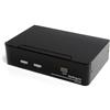 StarTech.com Switch KVM DVI USB 2 porte, con audio e hub USB 2.0